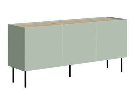 Dressoir Melbela 104 (Licht olijfboom + Eiken)