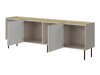 Dressoir Melbela 105 (Licht olijfboom + Eiken)