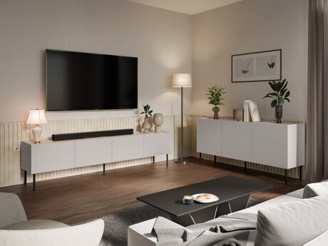 Stuemøbelsæt Melbela 109 (Kashmir + Egetræ)