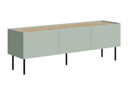 TV-meubel Melbela 106 (Licht olijfboom + Eiken)