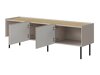 TV-meubel Melbela 106 (Licht olijfboom + Eiken)