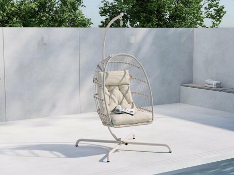 Hangende stoel Dallas 4756 (Beige)