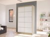 Kledingkast Closico Fractor IV (Sonoma eik + Wit)