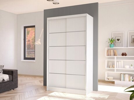Kledingkast Closico Fractor IV (Wit)