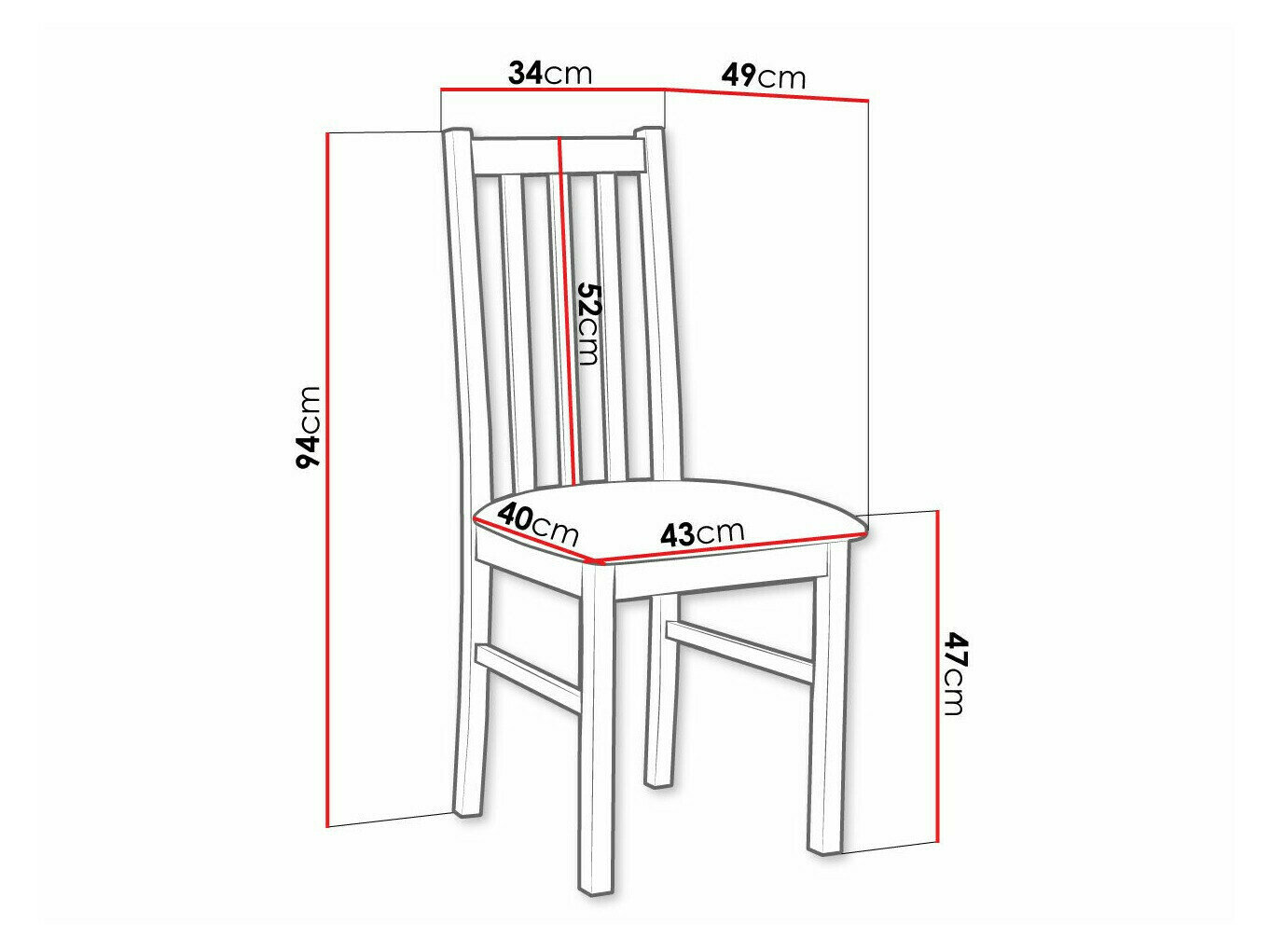 Stol Victorville 141 (Nød)