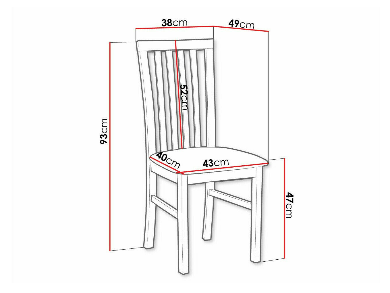 Stol Victorville 155 (Sonoma eg)