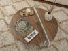 Set de măsuțe de cafea Novato 100 (Nuc + Alb)