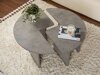 Set de măsuțe de cafea Novato 114 (Beton)