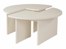 Set de măsuțe de cafea Novato 114 (Crem)