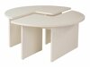Set de măsuțe de cafea Novato 114 (Crem)