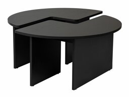Set de măsuțe de cafea Novato 114 (Negru)