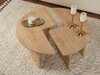 Set de măsuțe de cafea Novato 114 (Stejar)