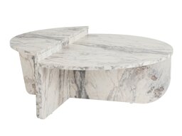 Set stolića za kavu Novato 100 (Sivi mramor)