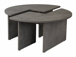 Set stolića za kavu Novato 114 (Boja betona)
