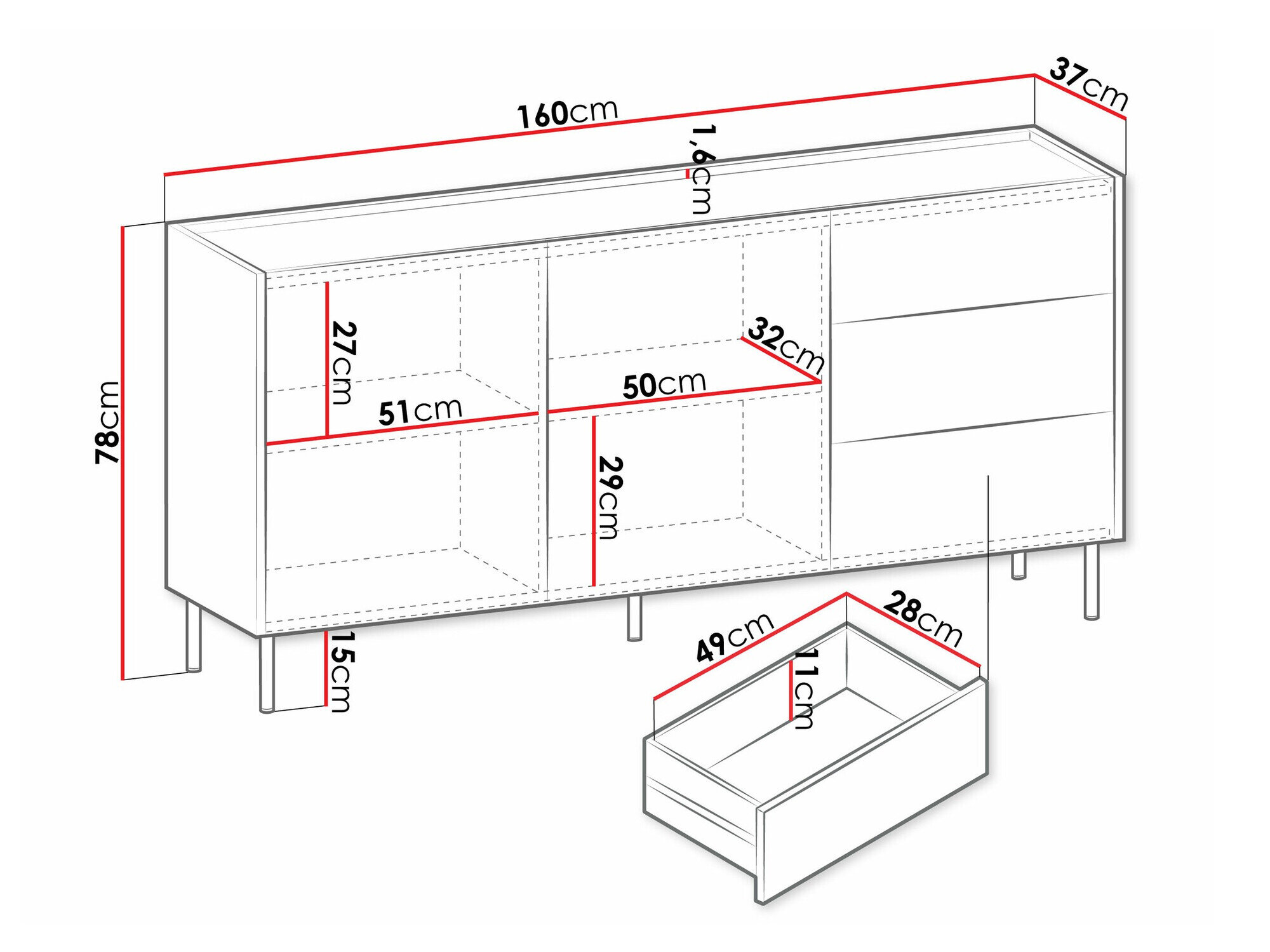 Kommode Comfivo Belviro