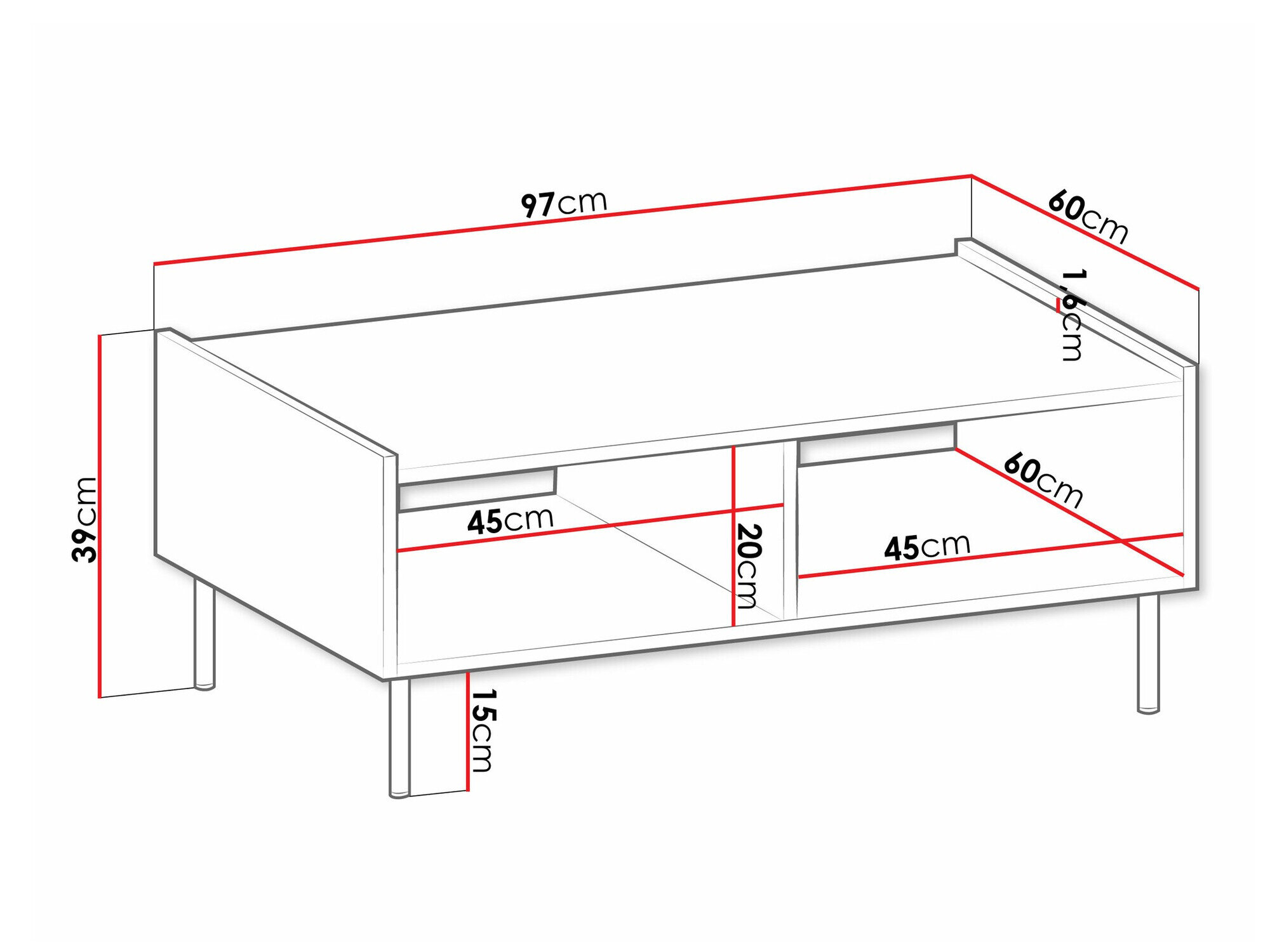 Sofabord Comfivo Belviro