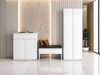 Kledingkast Lorcama 104 (Wit)