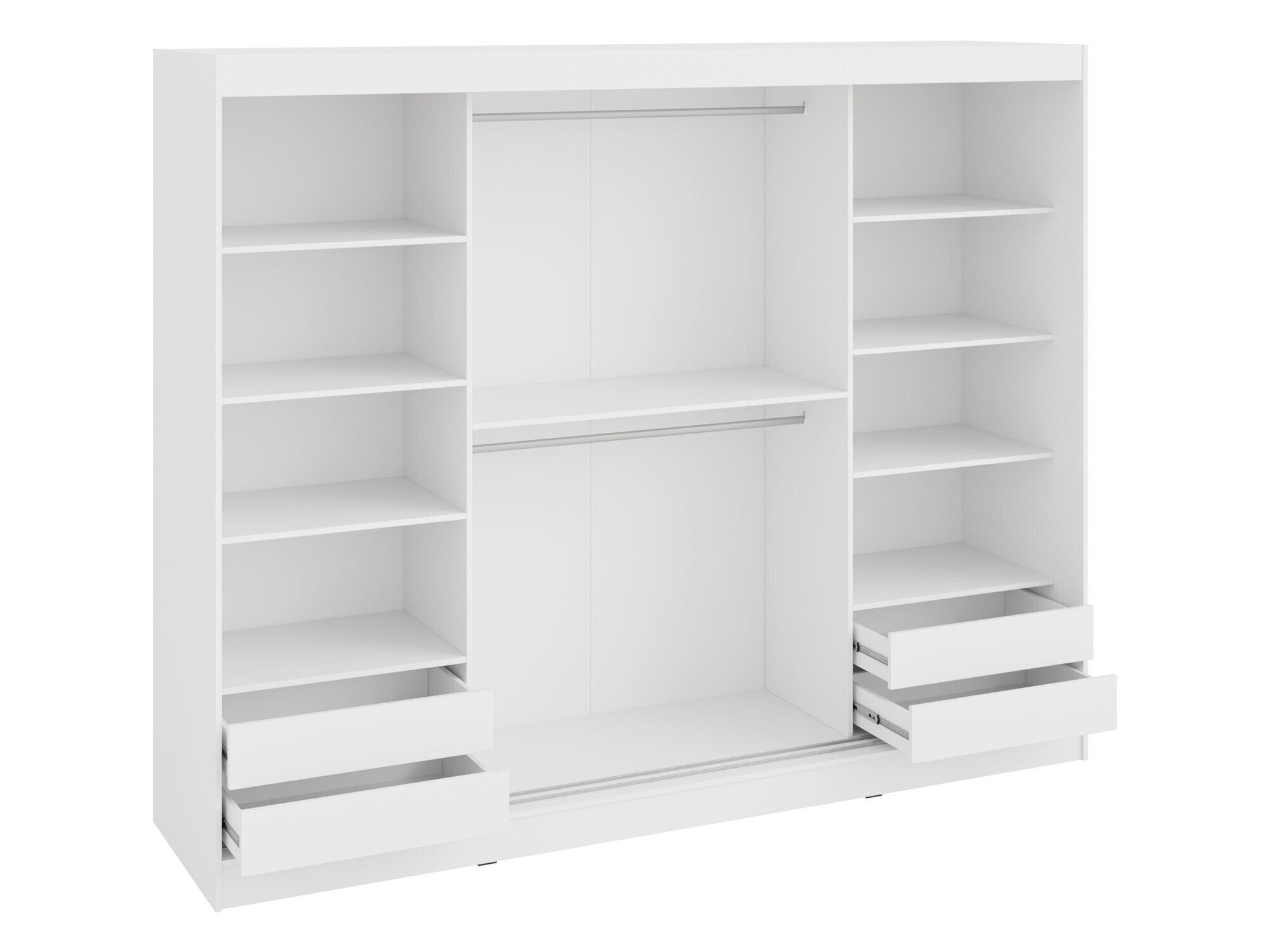 Kledingkast Comfivo Opus (Zwart)