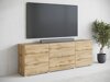TV-meubel Mirfivo 104 (Wotan eik)