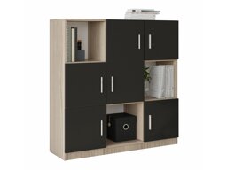 Bufet Kailua 2422 (Negru + Stejar)