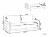 Sofa lova Berwyn 2549 (Šviesi ruda)