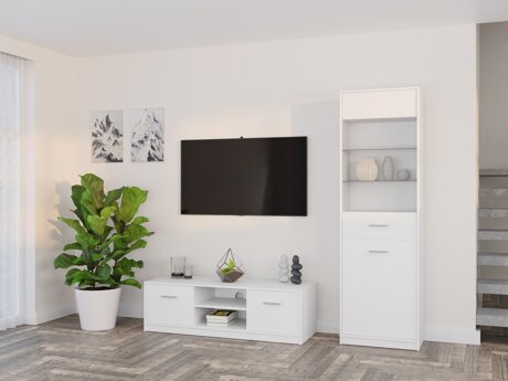 Stuemøbelsæt Novsore 161 (Hvid)