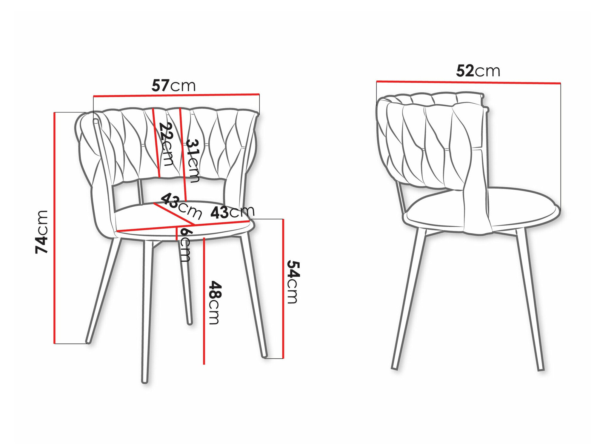 Stol Comfivo Hilaritas X (Sort)