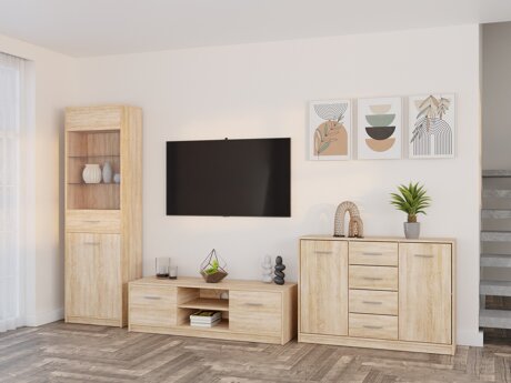 Stuemøbelsæt Novsore 162 (Sonoma eg)