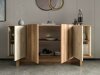 Szekrény Kailua 2453 (Világos Travertine + Dió)