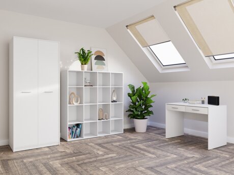 Hjemmekontorsæt Novsore 166 (Hvid)