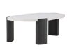 Salontafel Dallas 4792 (Zwart + Wit marmer)