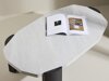 Salontafel Dallas 4792 (Zwart + Wit marmer)