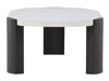 Salontafel Dallas 4792 (Zwart + Wit marmer)