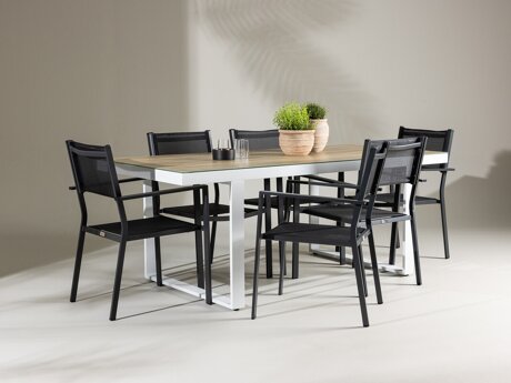Tafel en stoelen set Dallas 4805