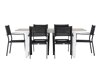 Tafel en stoelen set Dallas 4805