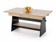 Transformeerbare salontafel Houston 1927 (Zwart + Artisan eiken)