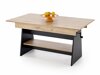 Transformeerbare salontafel Houston 1927 (Zwart + Artisan eiken)