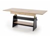 Transformeerbare salontafel Houston 1927 (Zwart + Artisan eiken)