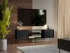 TV-bord Flosoru 104 (Sort)