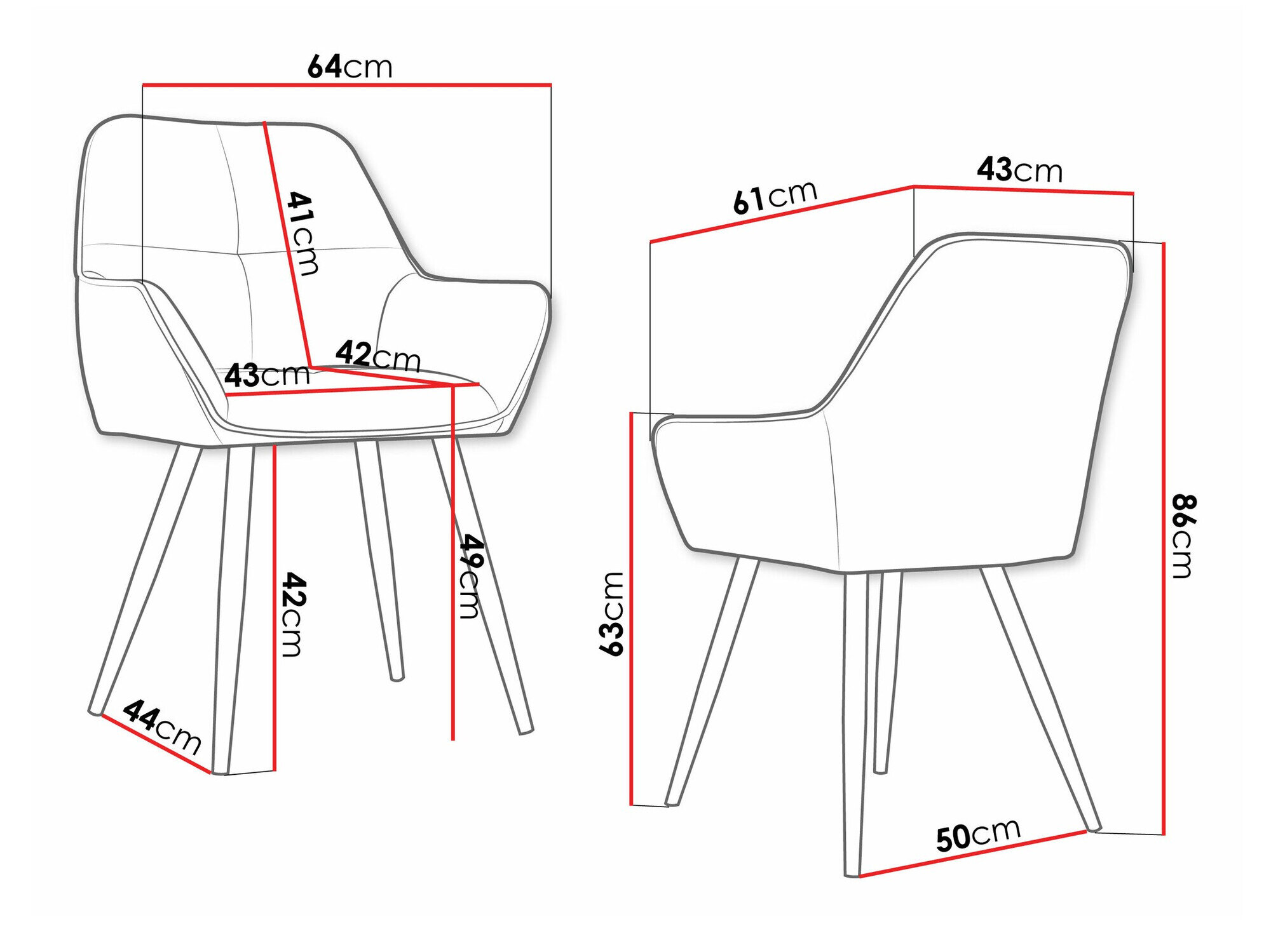 Chaise Jackson 117 (Poso 14)
