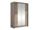 Garderobeskab Closico Pacron II (Trøffel egetræ)
