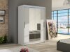 Kledingkast Closico Pacron II (Wit)