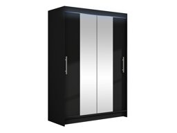 Kledingkast Closico Pacron II (Zwart)