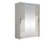 Riidekapp Closico Pacron II (Valge)