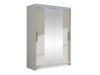 Riidekapp Closico Pacron II (Valge)