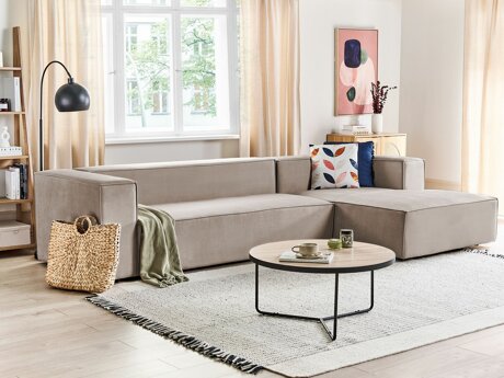 Stūra dīvāns Berwyn 2568 (Taupe)