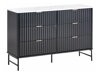 Kummut Berwyn 2576 (Must + Valge marmor)