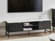 TV stol Berwyn 2575 (Crna + Bijeli mramor)