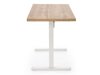 In hoogte verstelbaar bureau Houston 1942 (Artisan eiken + Wit)