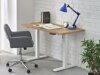 In hoogte verstelbaar bureau Houston 1942 (Artisan eiken + Wit)
